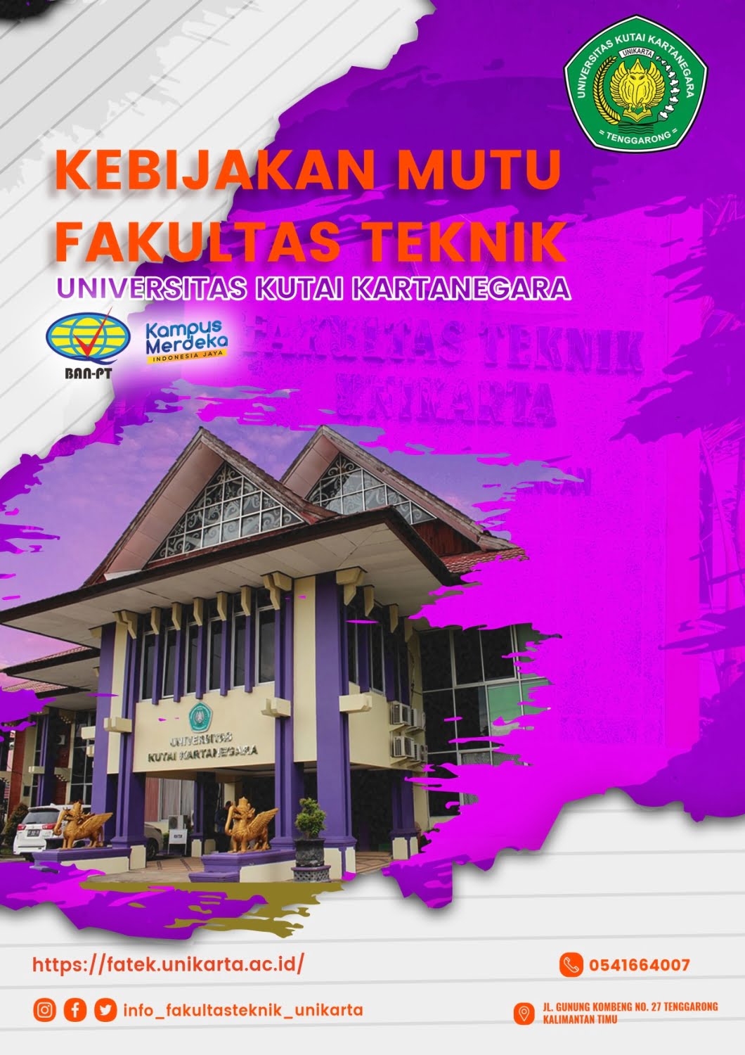 Buku Kebijakan Mutu Fakultas Teknik Universitas Kutai Kartanegara